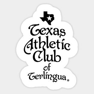 Athletic Club Terlingua Sticker